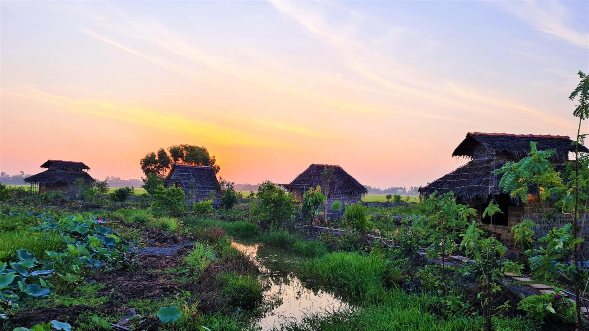 Viet Mekong Farmstay Tràm Chim エクステリア 写真