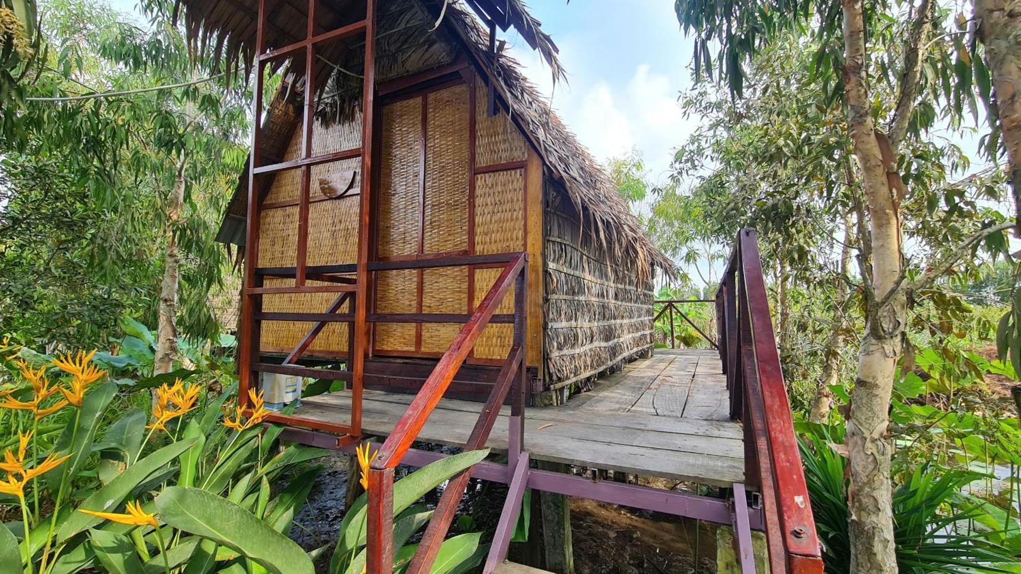 Viet Mekong Farmstay Tràm Chim エクステリア 写真