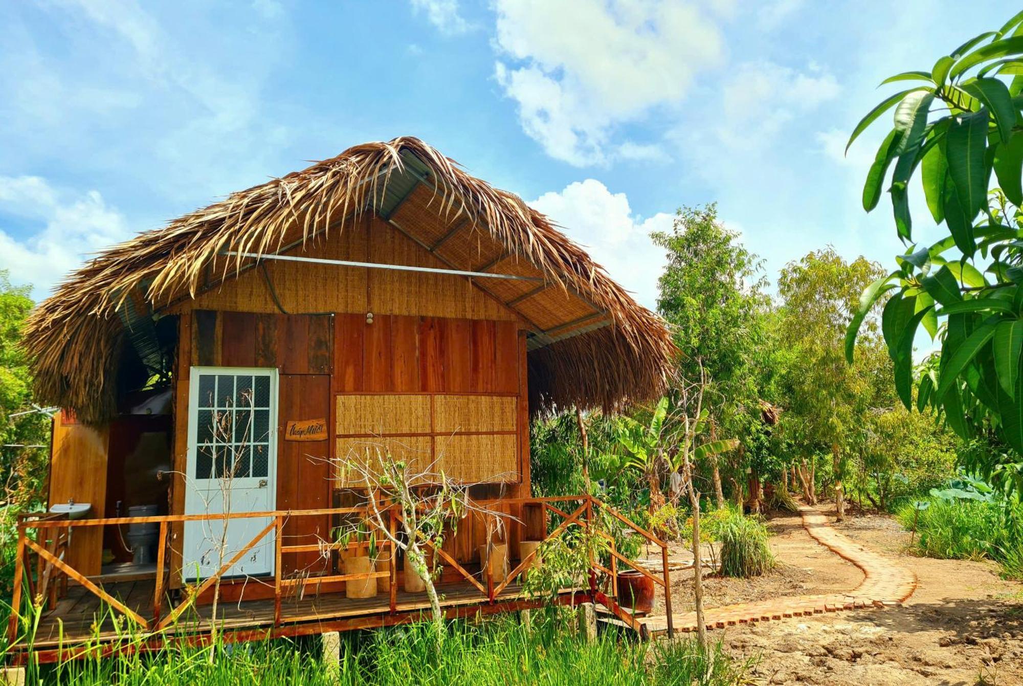 Viet Mekong Farmstay Tràm Chim エクステリア 写真